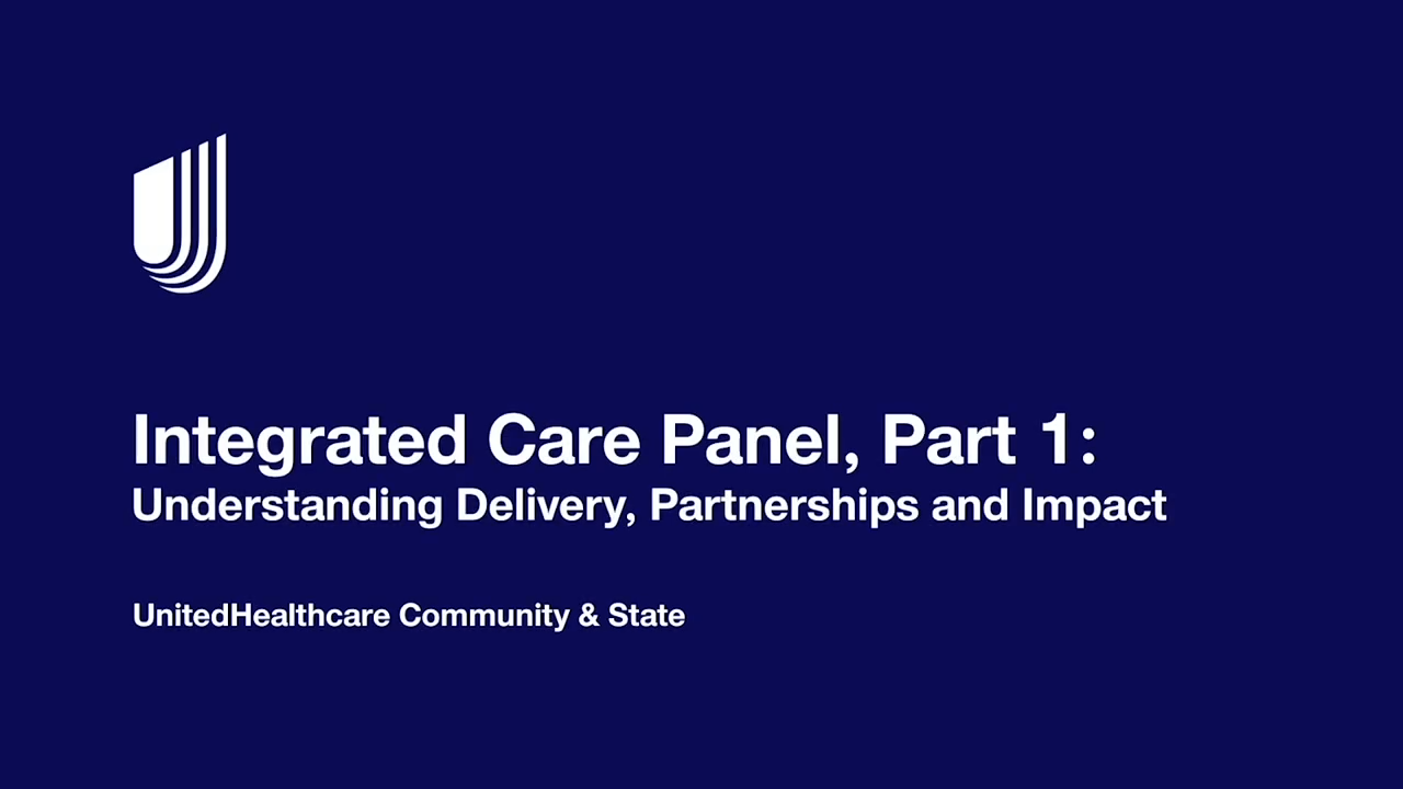 Integrated Care Panel - Part 1 video still