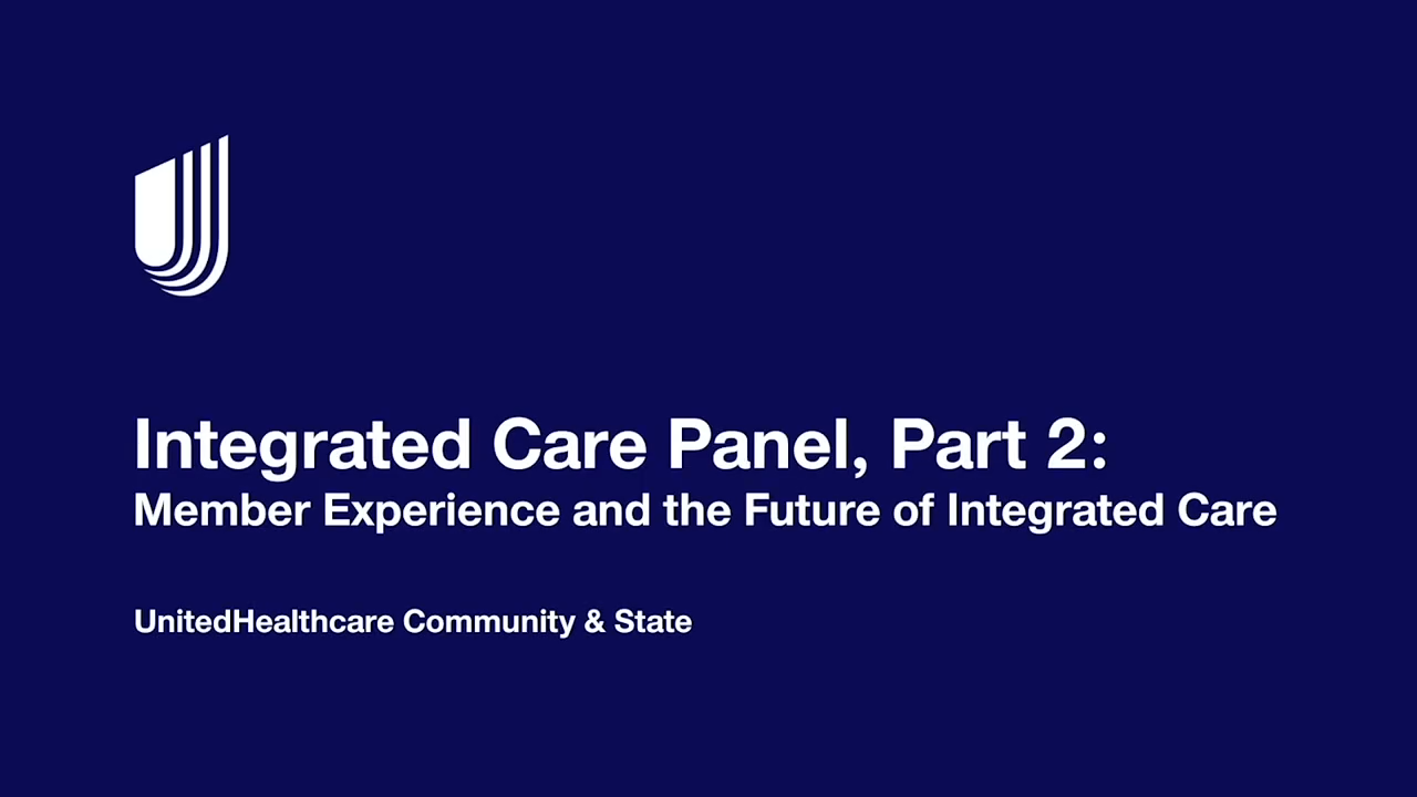 Integrated Care Panel - Part 2 video still